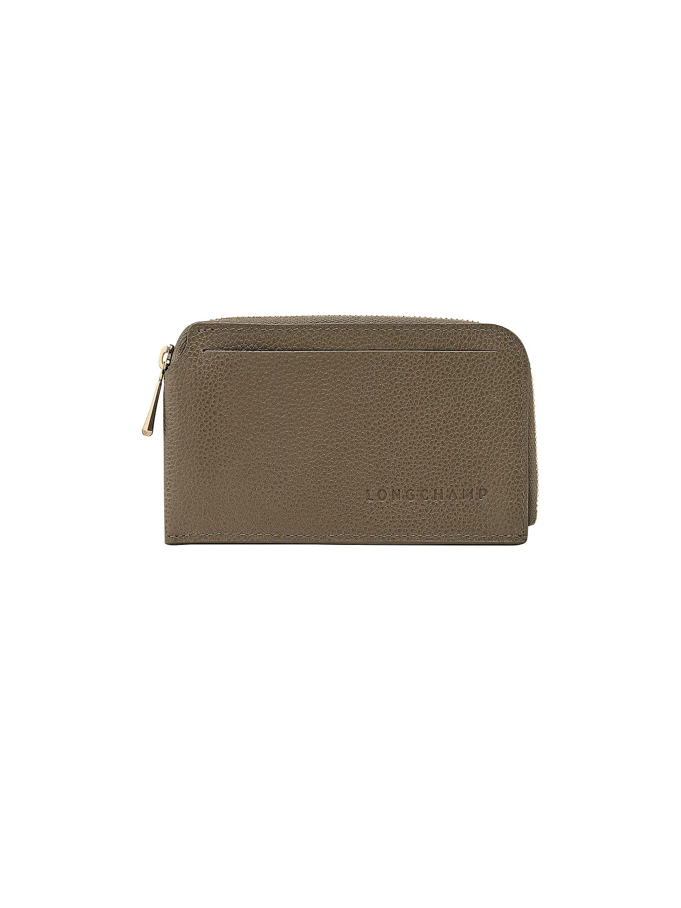 LONGCHAMP | Kartenetui Le Foulonné, Noir | olive